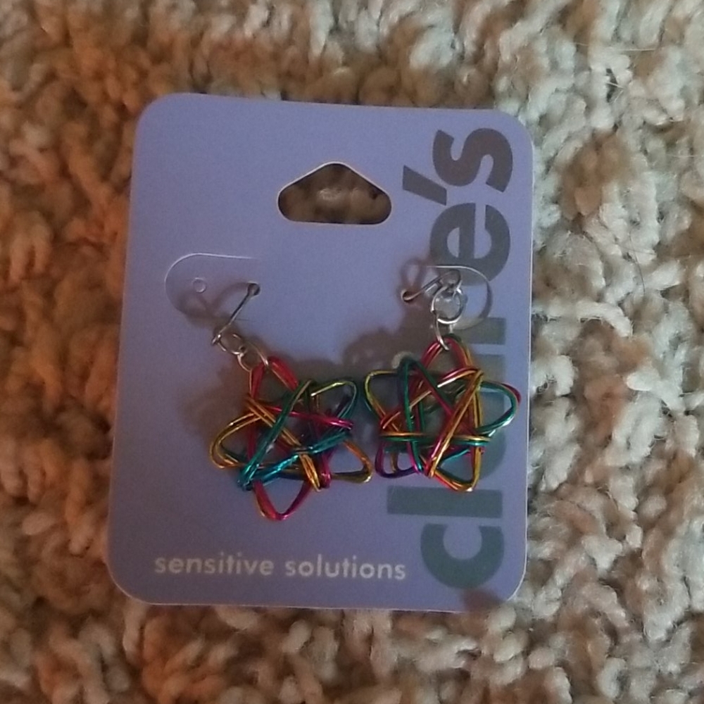 Star earrings